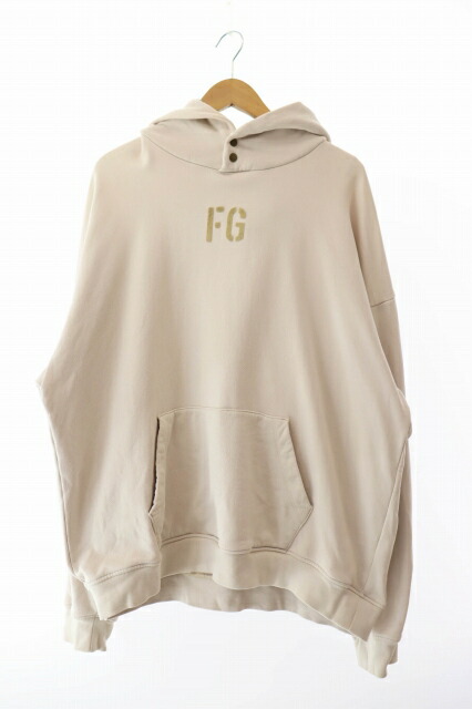 楽天市場】FEAR OF GOD SEVENTH COLLECTION ABC Hoodie Cream Heather