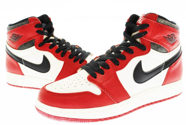 【中古】ナイキ NIKE GS AIR JORDAN 1 HIGH OG LOST&FOUND CHICAGO エアジョーダン1 ハイ ロスト & ファウンド シカゴ ロスファン FD1437-612 25 レッド ブランド古着ベクトル 中古▲■250815 20,075円