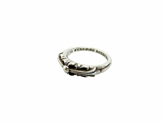 【中古】クロムハーツ CHROME HEARTS BABY CLSC FLRL RING ベイビー クラシック フローラル クロス リング 指輪 SILVER 925 シルバー 20号 ブランド古着ベクトル 中古 ☆AA★▲■251224 メンズ｜ベクトル プリマベーラ店