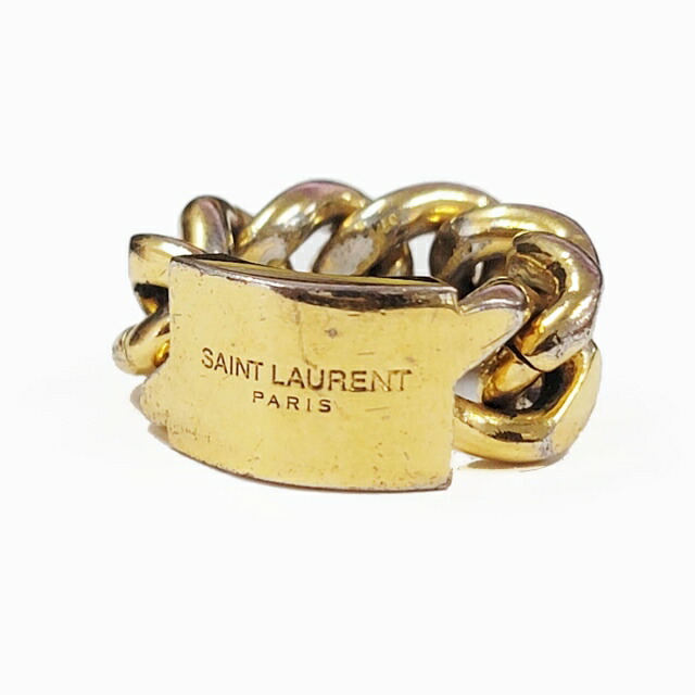 楽天市場】サンローラン/SAINT LAURENT 指輪 メンズ BAGUE CHAINE