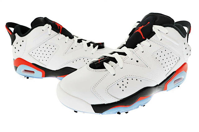 楽天市場】NIKE JORDAN RETRO 6 GOLF white/midnight navy dv1376-101