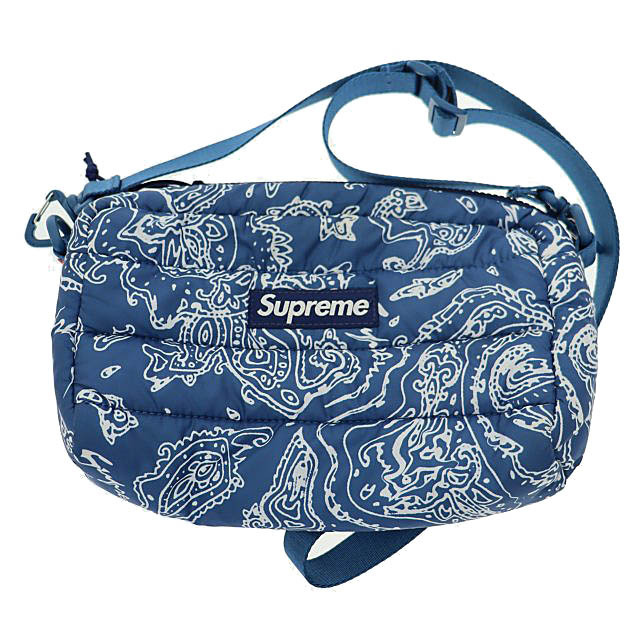 楽天市場】Supreme 21ss Bandana Trap Side Bag 