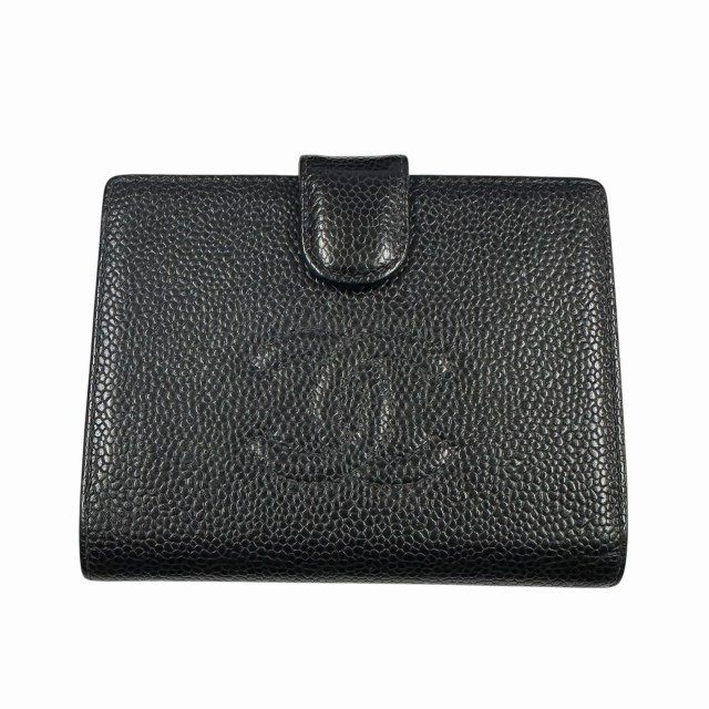 楽天市場】【財布】CHANEL シャネル キャビアスキン ココマーク 2つ折