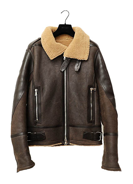 BALMAIN/バルマン 17AW ムートンバイカーライダースジャケット/46 楽天市場】【BALMAIN】【アウター】バルマン『ムートンライダース