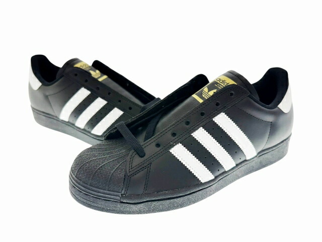 【中古】アディダス adidas SUPERSTAR ADV スーパースター スニーカー GW6931 28 ブラック ホワイト ブランド古着ベクトル 中古▲■ 260108 メンズ
