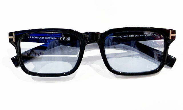 【中古】トムフォード TOM FORD TF1148-D 01A スクエア サングラス 眼鏡 メガネ アイウェア ブラック 黒 ブランド古着ベクトル 中古 ▲■ 260216 メンズ 【ベクトル 古着】 260216