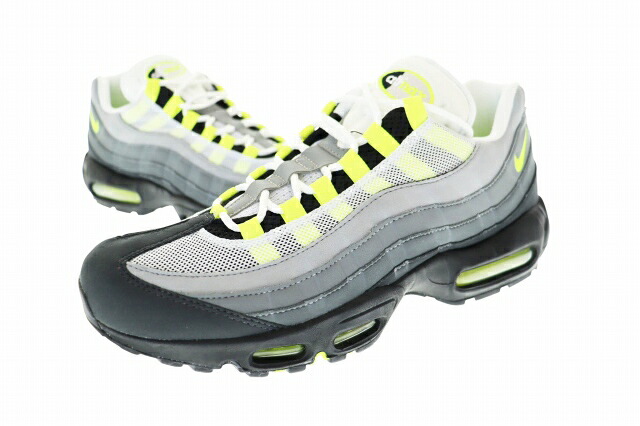 【中古】ナイキ NIKE AIR MAX 95 OG Neon Yellow 2020 エアマックス ネオン イエロー イエローグラデ CT1689-001 29 ブランド古着ベクトル 中古 ▲■260126 メンズ
