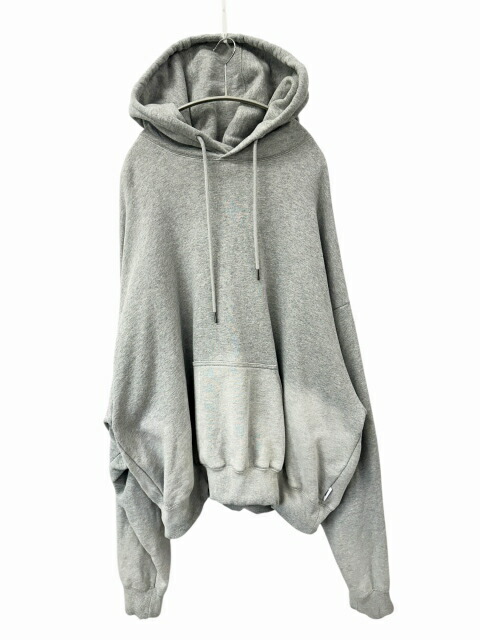 【中古】BASICKS ベイシックス 25SS Fade Hoodie フェイド フーディー パーカー L 薄墨色 ブランド名古着ベクター 中古260126 メンズ