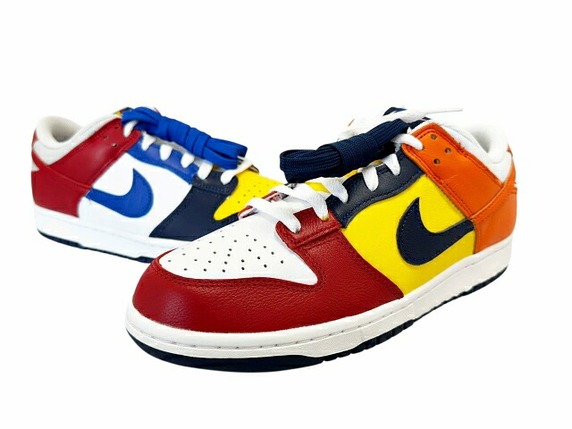 【中古】ナイキ NIKE DUNK LOW JP QS What The Midnight Navy and Varsity Red 2024 ダンク ロー CO.JP \