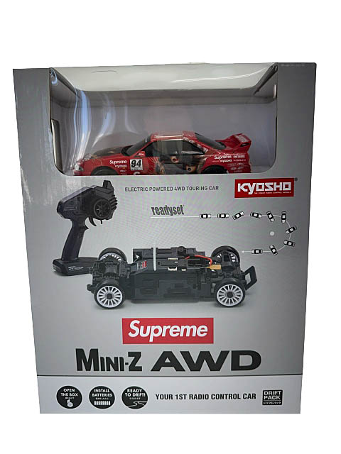 【中古】シュプリーム SUPREME 22AW Kyosho Mini-z Nissan Skyline Nismo R33 Rc Readyset キョウショウ ミニ Z ニッサン スカイライン ニスモ R33 RC レディセット ラジコン 赤レッド ブランド古着ベクトル 中古☆AA★▲■260223