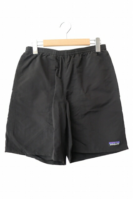 【中古】パタゴニア Patagonia Baggies Longs バギーズ ショーツ ロング 58035SP22 S 黒 ブラック ブランド古着ベクトル 中古●260218 メンズ
