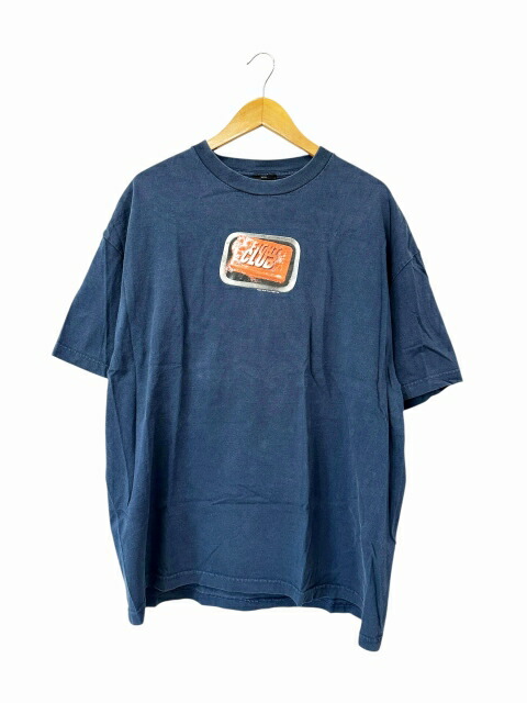 【中古】ヴィンテージ VINTAGE 00s 2005 FIGHT CLUB MISCHIEF.MAYHEM.SOAP MOVIE PROMO NAVY GINAT ファイトクラブ ミスチーフ メイヘム ソープ Tシャツ ムービーT 半袖 XL 紺 ネイビー ブランド古着ベクトル 中古 260207 メンズ