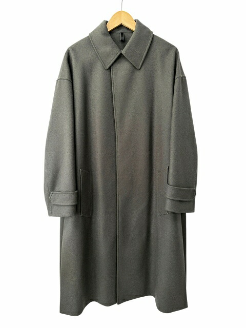 【中古】ザ リラクス THE RERACS 22AW バルカラーウール コート 22FW-RECT-333-J 44 グレー ブランド古着ベクトル 中古●260217メンズ 【ベクトル 古着】 260217