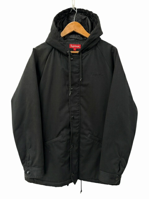 【中古】シュプリーム SUPREME 16SS Black Sabbath Hooded Parka ブラック サバス ロゴ刺繍 パーカー ジャケット S 黒 ブラック ブランド古着ベクトル 中古☆AA★260224 メンズ