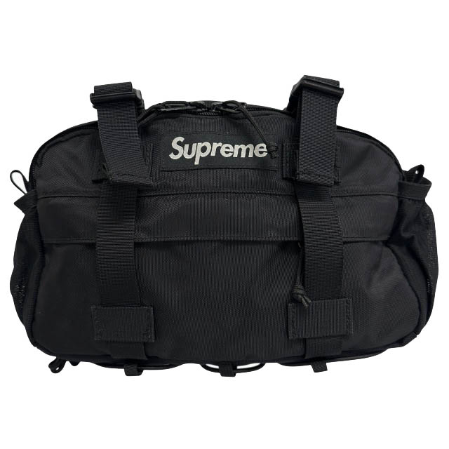 【中古】シュプリーム SUPREME 19AW Waist Bag ボックス ロゴ ウエスト バッグ 黒ブラック ブランド古着ベクトル 中古☆AA★▲260306 メンズ 17,094円