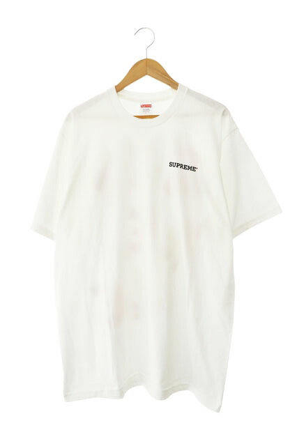 【中古】シュプリーム SUPREME 24SS Patchwork Tee パッチワーク ロゴ プリント 半袖 Tシャツ L 白 ホワイト ブランド古着ベクトル 中古☆AA★260226 メンズ