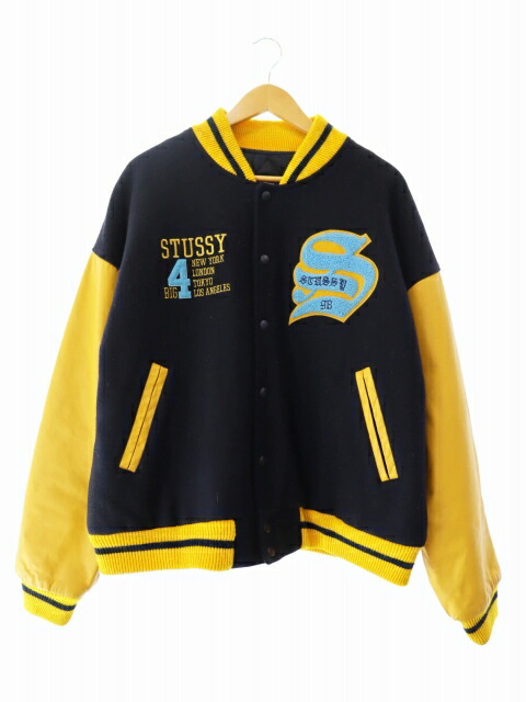 楽天市場】STUSSY ステューシー ジャケット サイズ:XL NINE RULAZ LINE