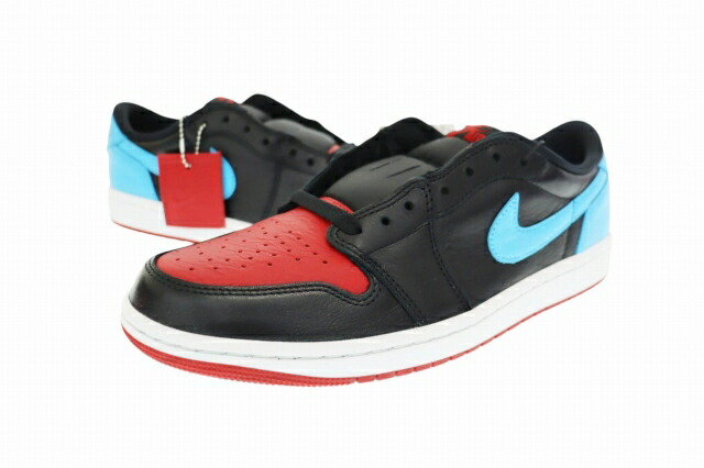 【中古】ナイキ NIKE WMNS AIR JORDAN 1 LOW OG NC to Chi ウィメンズ エアジョーダン1 レトロ ロー OG ノースカロライナ トゥ シカゴ CZ0775-046 27 マルチカラー ブランド古着ベクトル 中古▲■260303 レディース
