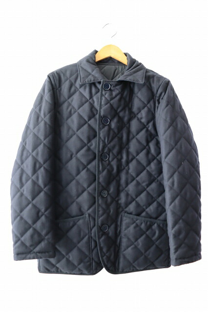 【中古】マッキントッシュ MACKINTOSH リバーシブル キルティング ジャケット 36 紺 ネイビー ブランド古着ベクトル 中古●260309 メンズ｜ベクトル プリマベーラ店