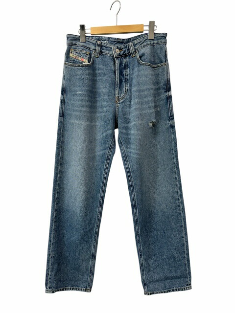 【中古】ディーゼル DIESEL REGULAR FIT TAPERED DENIM レギュラー フィット テーパード デニム パンツ ジーンズ 2024 D-MACS W28 インディゴ ブランド古着ベクトル 中古☆AA★260329 メンズ
