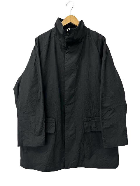 【中古】NICENESS ナイスネス 26SS CALDER BLACK カルダー ローバー コート NN0901C17 M 黒ブラック ブランド古着ベクトル 中古■260307 メンズ