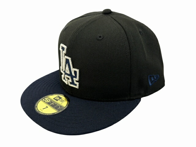 【中古】ニュー内鰓 NEW ERA Los Angeles Dodgers 1988 WS 59FIFTY 天使の都市 ドジャース 野球旗がしら 7 黒いこと 米国海軍 ブランド名古着ベクター 中古▲■260523 メンズ
