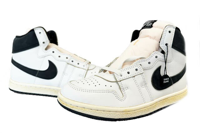 【中古】ナイキ NIKE ×A MA MANIERE アママニエール AIR SHIP PE SP Summit White Black ジョーダン エアシップ サミット ホワイト ブラック DX4976-100 26.5 白 黒 ブランド古着ベクトル 中古▲■260318 メンズ