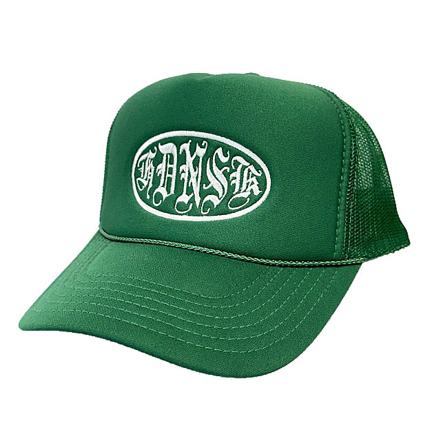 【中古】ハイドアンドシーク HIDE and SEEK 25AW HDNSK Mesh Cap ロゴ刺繍 メッシュ キャップ 帽子 HG-071025 緑グリーン ブランド古着ベクトル 中古▲260326 メンズ