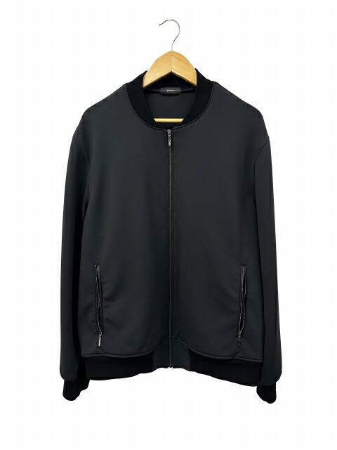 【中古】OBSIDIAN オブシディアン ZIP UP BLOUSON ジップ アップ ブルゾン ODM22AB002 L 黒 ブラック ブランド古着ベクトル 中古●260320 メンズ