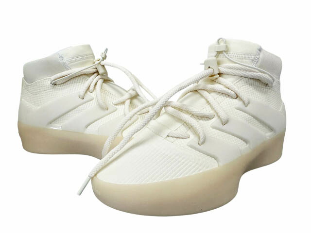 【中古】アディダス adidas ×FEAR OF GOD フィアオブゴッド ATHLETICS I BASKETBALL Triple White アスレチックス 1 バスケットボール トリプル ホワイト IF6681 26.5白 ブランド古着ベクトル 中古☆AA★▲■260425 メンズ