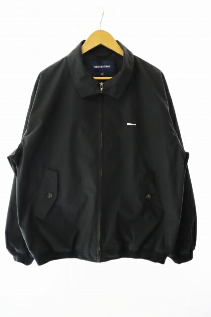 【中古】ディセンダント DESCENDANT TEE WEATHER JACKET ティー ウェザー ジャケット 3 黒 ブラック ブランド古着ベクトル 中古260326 メンズ