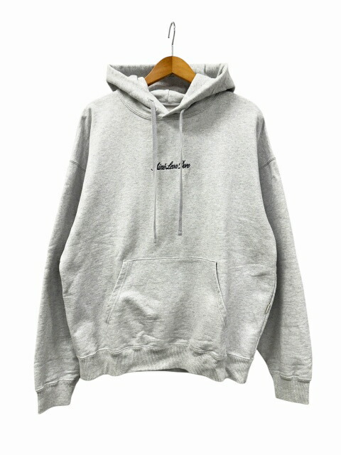 【中古】AIME LEON DORE エメ レオン ドレ Logo Hoodie ロゴ フーディ パーカー L 灰 グレー ブランド古着ベクトル 中古 260410 メンズ|ベクトル プリマベーラ店
