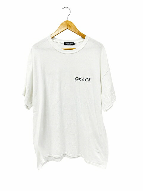 【中古】アンダーカバー UNDERCOVER ×長場雄 ながば ゆう GRACE Tee プリント 半袖 Tシャツ XL 白 ホワイト ブランド古着ベクトル 中古260401 メンズ