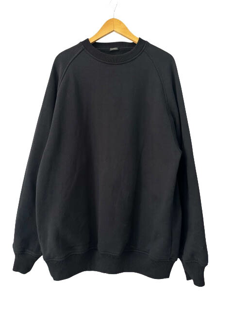 【中古】コモリ COMOLI 26SS 綿織物裏毛労働者の一団のど首 汗水 調教師 D01-05002 4 黒黒いこと ブランド名古着ベクター 中古260403 メンズ