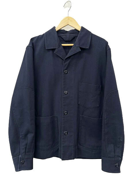 【中古】アクネ ストゥディオズ Acne Studios 18SS MEDIA TWILL メディア ツイル コットン ジャケット PSS18 50 紺ネイビー ブランド古着ベクトル 中古260428 メンズ|ベクトル プリマベーラ店