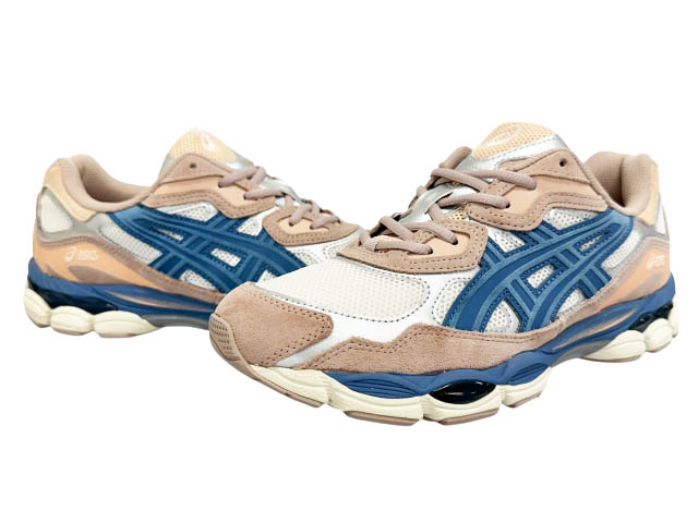 【中古】アシックス asics GEL-NYC CREAM GREY FLOSS ゲル クリーム グレー フロス 1202A429-104 27 ブランド古着ベクトル 中古▲■260407 メンズ
