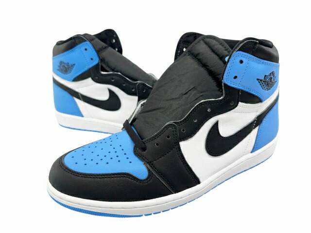 【中古】ナイキ NIKE AIR JORDAN 1 RETRO HIGH OG University Blue UNC Toe エアジョーダン1 レトロ ハイ ユニバーシティブルー DZ5485-400 29 ライトブルー ホワイト ブランド古着ベクトル 中古▲■260415 メンズ