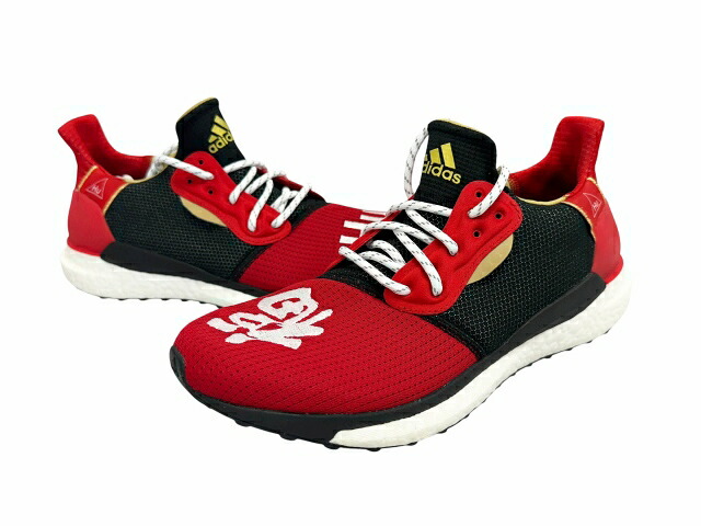 【中古】アディダス adidas &times;Pharrell Williams ファレル ウィリアムス Solar HU Glide Red ソーラー フー グライド レッド EE8701 29 マルチカラー ブランド古着ベクトル 中古●▲■260723 メンズ｜ベクトル プリマベーラ店