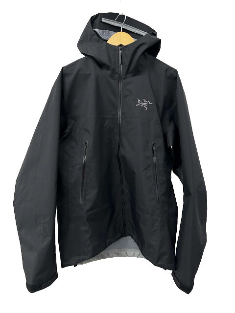 【中古】アークテリクス ARC'TERYX BETA JACKET GORE-TEX ベータ ジャケット ゴアテックス ジャケット マウンテンパーカー X000010004 M 黒ブラック ブランド古着ベクトル 中古260429 メンズ｜ベクトル プリマベーラ店