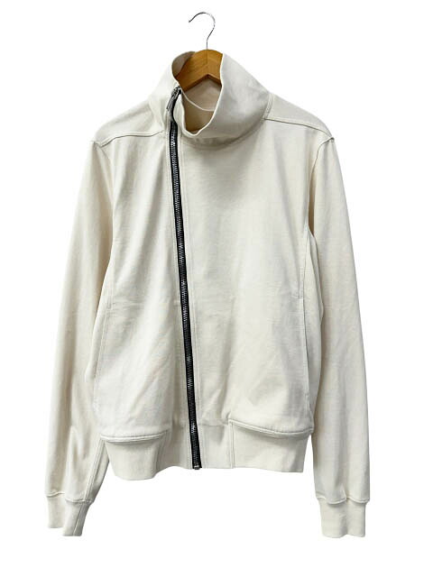 【中古】リックオウエンス Rick Owens 22SS FOGACHINE Bauhaus Sweatshirt フォガシーン バウハウス スウェット シャツ ジップアップ ジャケット RU01B1272-BA M ナチュラル ブランド古着ベクトル 中古☆AA★260607 メンズ｜ベクトル プリマベーラ店