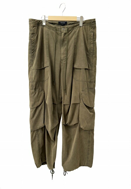 【中古】エンタイアスタジオ entire studio FREIGHT CARGO PANTS フライト カーゴ パンツ ES2395 P0069 L カーキ ブランド古着ベクトル 中古260504 メンズ｜ベクトル プリマベーラ店