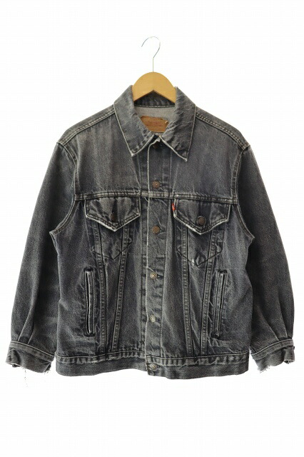 【中古】リーバイス Levi's 80s USA製 ボタン裏527 先染め デニム ジャケット ジージャン 70506-0259 40 グレー ブランド古着ベクトル 中古 260530 メンズ｜ベクトル プリマベーラ店