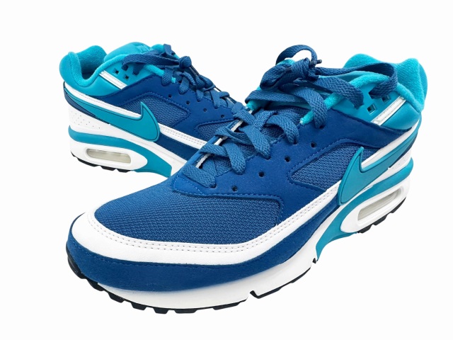 【中古】ナイキ NIKE 外国で押さえる AIR MAX BW OG Marina エア湖マックス マリーナ DJ9648-400 27 青碧 白いこと ブランド名古着ベクター 中古▲■260519 メンズ