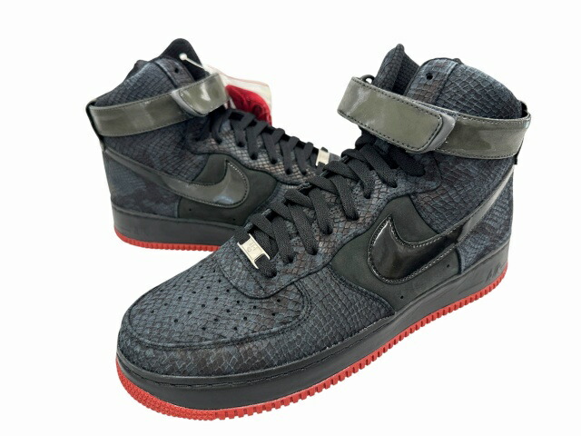 【中古】ナイキ NIKE AIR FORCE 1 HIGH SUPREME LE Eddie Cruz West Coast 空軍 1 ご機嫌 サプリーム リミテッドエディション 375379-001 29 マルチ色つや ブランド名古着ベクター 中古▲■260613 メンズ