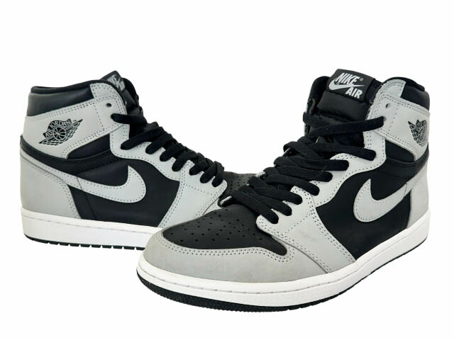 【中古】ナイキ NIKE AIR JORDAN 1 RETRO HIGH OG Shadow 2.0 エア ジョーダン 1 ハイ シャドウ 555088-035 26.5 ブラック グレー ブランド古着ベクトル 中古▲■260701 メンズ|ベクトル プリマベーラ店