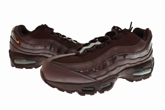 【中古】ナイキ NIKE AIR MAX 95 BIG BUBBLE SE BURGUNDY CRUSH エアマックス 95 ビッグ バブル バーガンディ クラッシュ 27.5 バーガンディ ブランド古着ベクトル 中古▲■260704 メンズ｜ベクトル プリマベーラ店