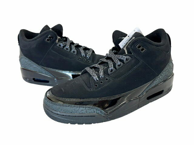 【中古】ナイキ NIKE AIR JORDAN 3 RETRO Black Cat エアジョーダン3 レトロ ブラックキャット CT8532-001 27 ブラック ブランド古着ベクトル 中古▲■260709 メンズ｜ベクトル プリマベーラ店 28,875円