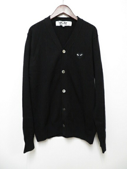 comme des garcons black cardigan