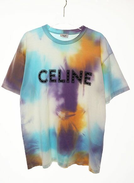 【新品未使用】CELINE タイダイ柄 スウェット 国内正規品　XL 楽天市場】【完売】セリーヌ CELINE メンズ トップス Tシャツ
