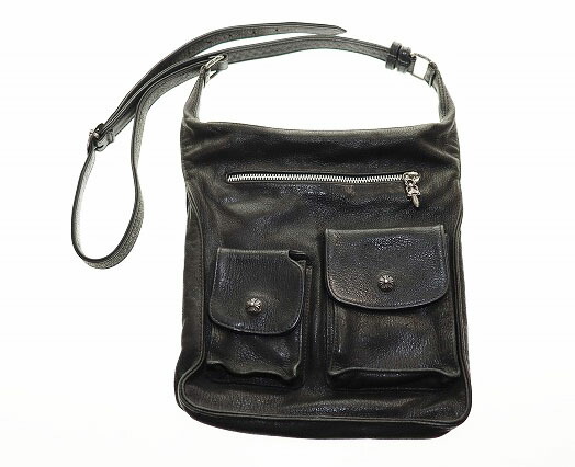 CHROME HEARTS/クロムハーツ レザーブリーフケース フレアニーパッチ CHROME HEARTS/クロムハーツ レザーブリーフケース フレアニー